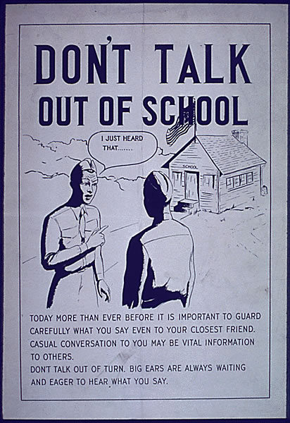 Careless Talk_Don't Talk Out of School